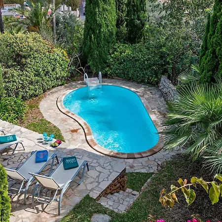 Ferienhaus Townhouse With Pool And Mountain Views, Just 5 Min Pollença