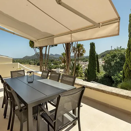 Townhouse With Pool And Mountain Views, Just 5 Min Holiday home Pollenca