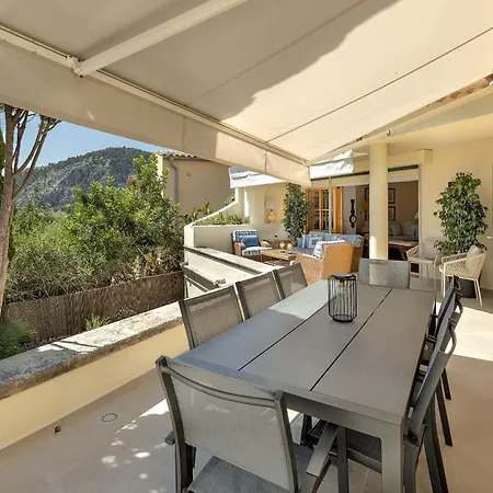 Townhouse With Pool And Mountain Views, Just 5 Min Pollenca
