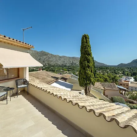 Townhouse With Pool And Mountain Views, Just 5 Min Holiday home Pollenca