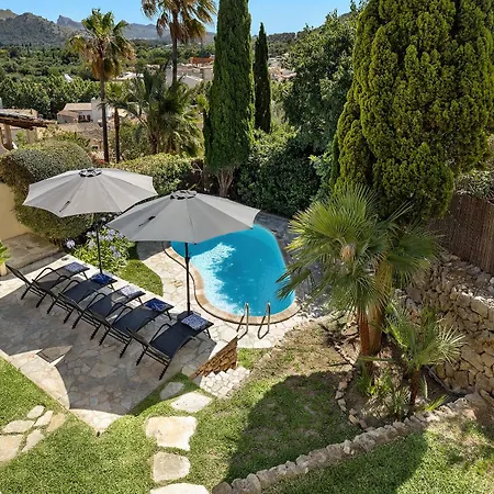 Holiday home Townhouse With Pool And Mountain Views, Just 5 Min Pollenca